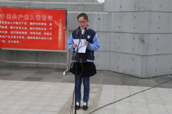 祭奠烈士英魂?弘揚民族精神—泰州實驗中學清明祭掃活動